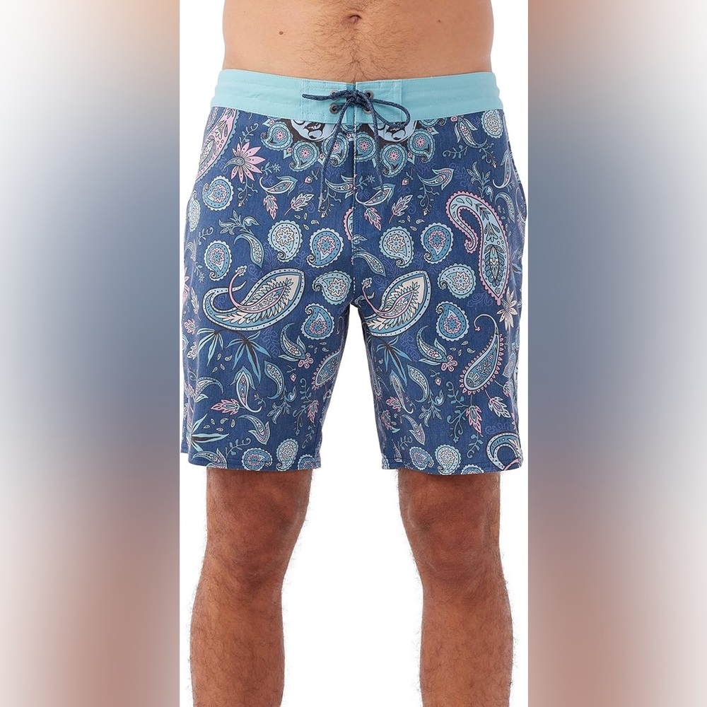 O'Neill OG CRUZER 18'' Blue Indigo Paisley Board Shorts